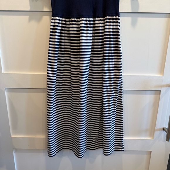 Navy Striped Ship'n Shore Sport Dress - Picture 3 of 7